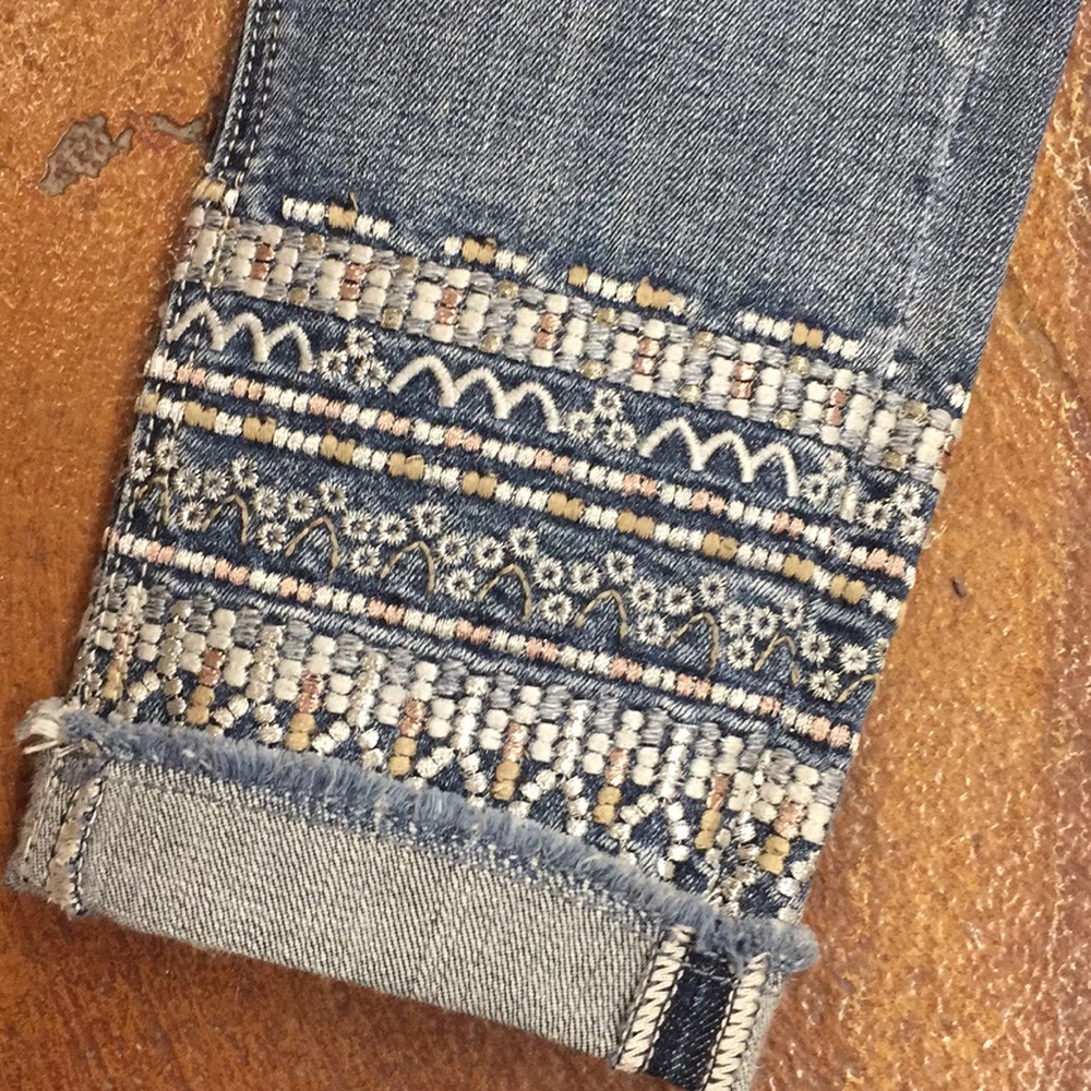 NEW Miss Me cuffed skinny - Picture 2 of 5